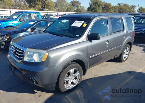 2012 Honda Pilot Ex-L z USA, uszkodzony, nr VIN 5FNYF4H57CB061425